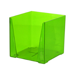 Transparent Paper Cube Holders