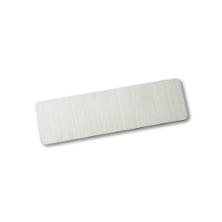 Rectangle Name Badge with Pin