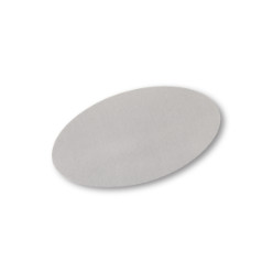 Aluminium Oval Name Badge With Pin