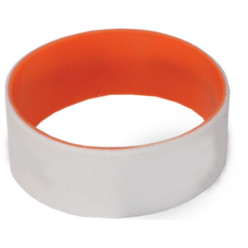 Engraved silicone band