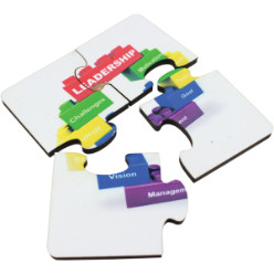 4 Piece puzzle magnet