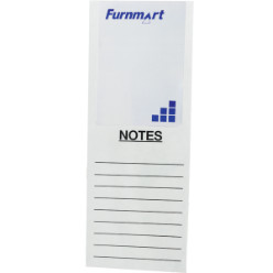 Easton magnetic notepad with write & wipe marker
