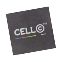 Microfibre screen cleaner sticker