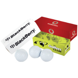 Golf balls - pack of 3