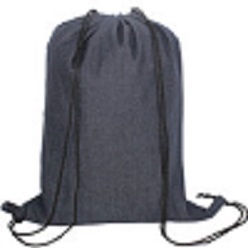 Nava denim drawstring bag