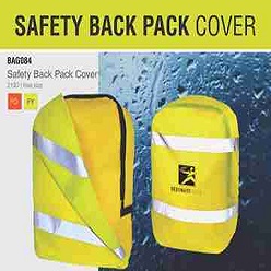Safety back pack cover