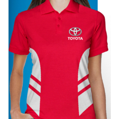 Ladies Koule Sublimation golf shirt