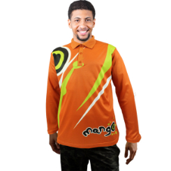 Mens Basel Long sleeve golf shirt˙