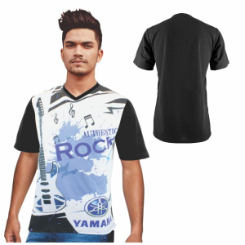 Mens Isla V-Neck Sublimation T-shirt