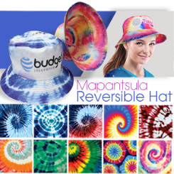 Tie Dye Mapantsula hat with Sublimation