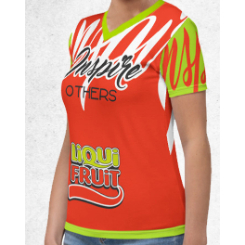 Ladies Feel Good V-Neck Sublimation T-Shirt