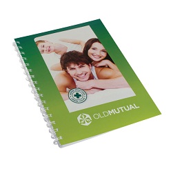 A4 Metal Cover Spiral Bound Diary