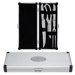 Carving Set in Aluminium Case