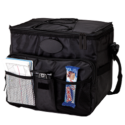 18 Can Cooler with 2 Front Mesh Pockets