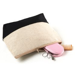 Ladies Canvas Cosmetic Bag