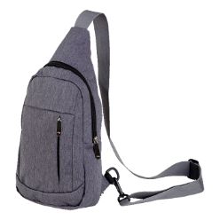 Melange Shoulder bag with front pocket