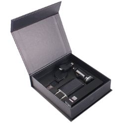 4 Piece tech set in black gift box