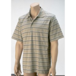 Race Stripe Mens Golf Shirts