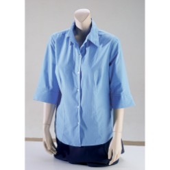 Micro Stripe Ladies Lounge Blouses