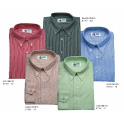 Vertical Stripe Mens Lounge Shirts