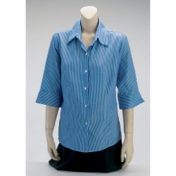 Vertical Stripe Ladies Blouses