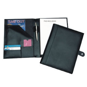 A4 Leather Folder with Tab