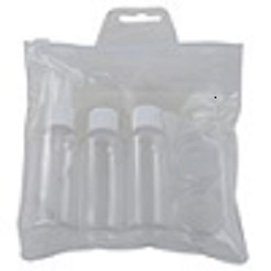 6 Piece travel bottle set