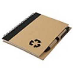 Thick recycle notebook & pen