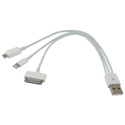 USB Data Transfer & 3-in-1 Charger