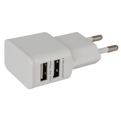 Double USB Charger Plug