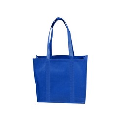 Wide Gusset Shopper Bag Blue