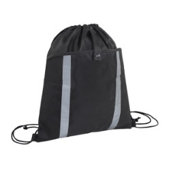 Front Pouch Drawstring Bag