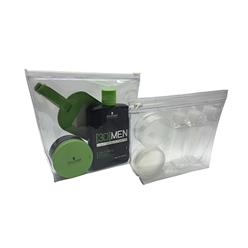 PVC Ziplock bags with PVC zip