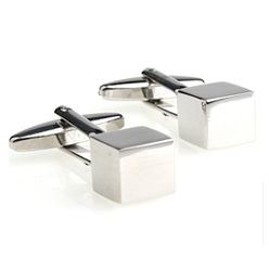 Small square cufflinks