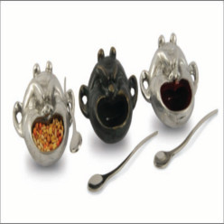 Opera salt/pepper and mustard Set