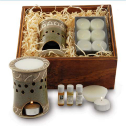 African oil burner gift pack