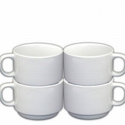 Classic Tea Cup and Saucer Stacking