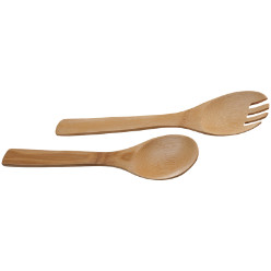 Bamboo Salad Servers