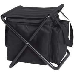 Cooler Stool with a Carry strap and side storage pocket