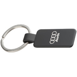 Black Lacquered Metal Key Ring