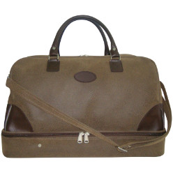 Brown Leatherette Designer Golf Bag