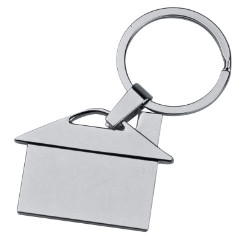 House Shape Key Ring