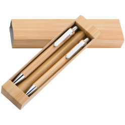 Bamboo Pen and Pencil Set