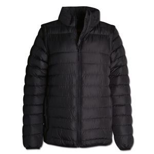 Ladies Zip Off Sleeve Puffer Jacket