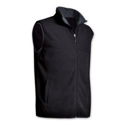 Sleeveless microfibre polar fleece