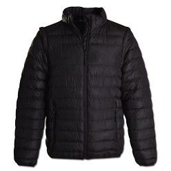 Zip Off Sleeve Puffer Jacket