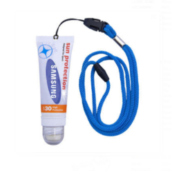 Squeeze Tube Lip Gloss with Lanyard