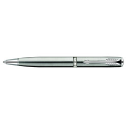 Parker Sonnet Stainless Steel Chrome Trim Slim BALLPEN Med-Blk Ink