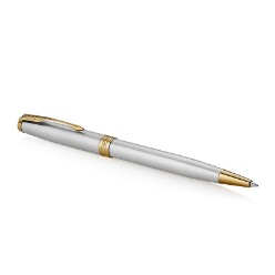 Parker Sonnet Ballpoint Pen-Stainless Steel GT