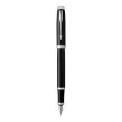 Parker IM Fountain Pen-Black Lacquer CT